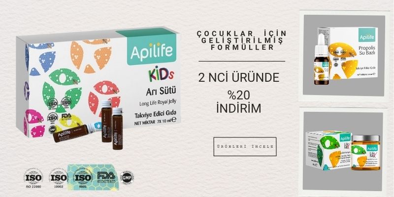 Çocuklar için arı sütü ampül